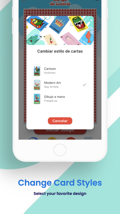 Baraja de Lotería Mexicana Screenshot