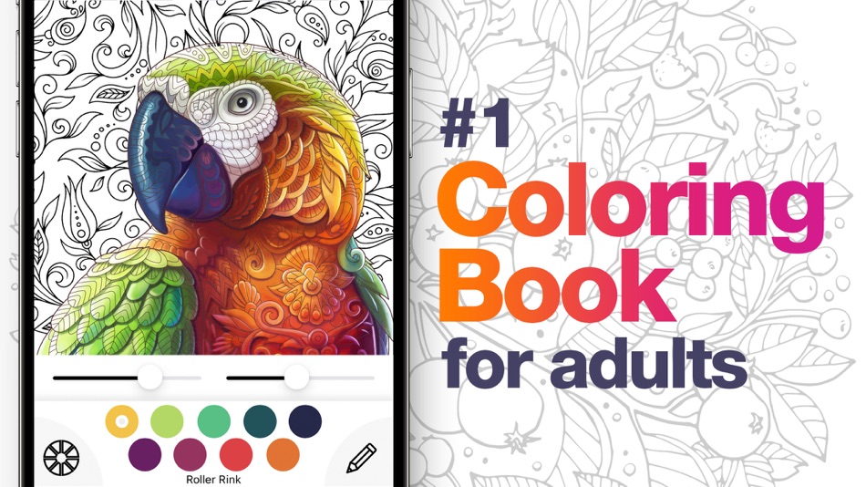 Coloring Book For Adults - Art - 3.1.2 - (iOS)