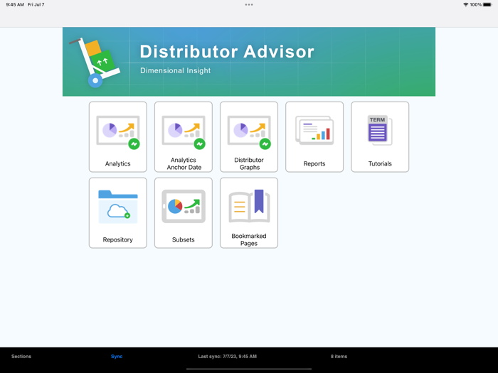 Distributor Advisor
