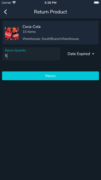 Vero Warehouse Screenshot