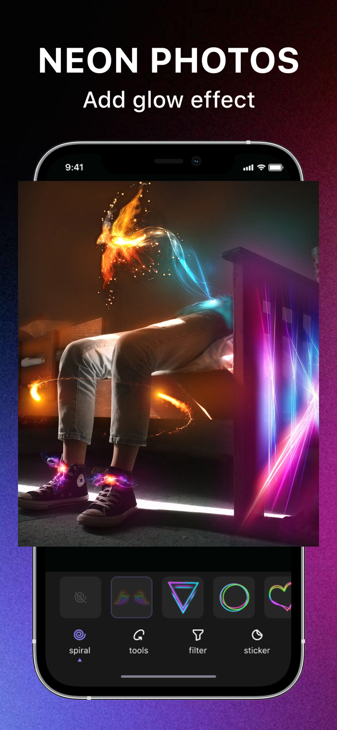 AI Neon Effect - Neon Art