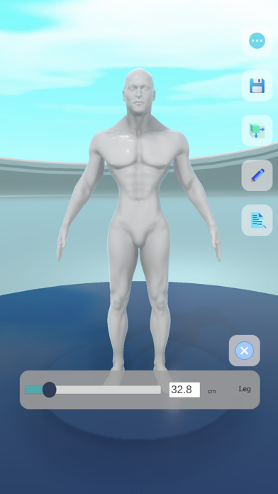 Screenshot #2 pour Body Number -3D body track