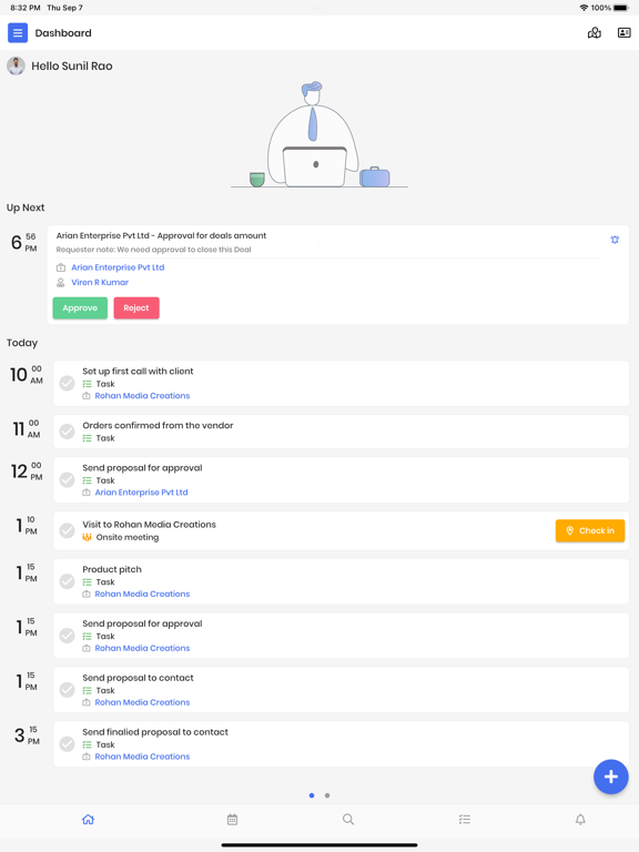 Screenshot #4 pour Vtiger CRM Mobile