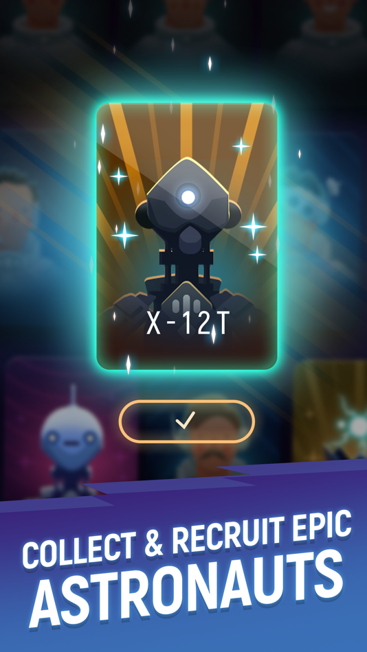 #3. ExoMiner - Idle Miner Universe (iOS) Podle: ExoCorp AB