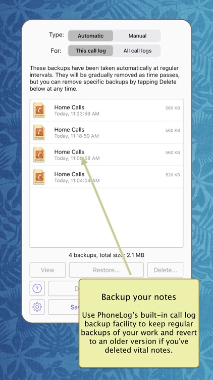 PhoneLog for iPhone & iPad screenshot-5