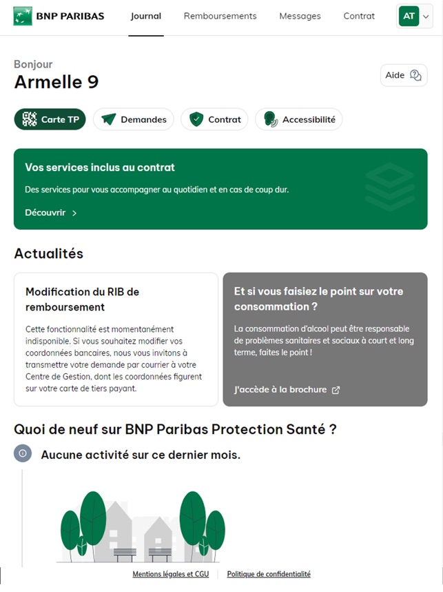BNP Paribas Protection Santé dans l'App Store