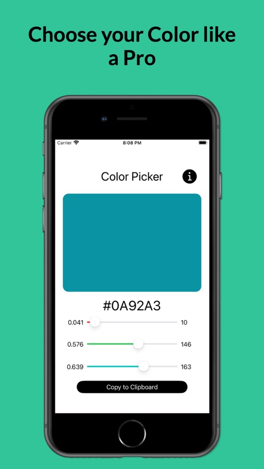 #2. Color Picker Ultimate (iOS) Bởi: Burhan Shahid