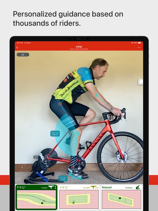 Bike Fast Fit - Video Bike Fitting iOS Apps