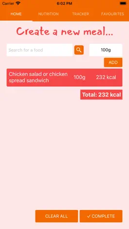 Game screenshot Nutrition and Calories Tracker hack