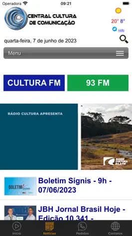 Game screenshot Rádio 93FM Guarapuava apk