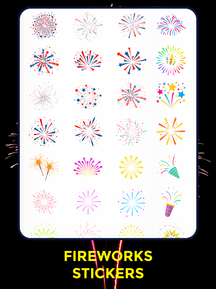 Fireworks Stickers