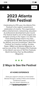 Atlanta Film Society screenshot #2 for iPhone