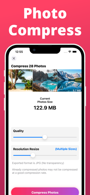 ‎Photo Compress File Compressor Screenshot