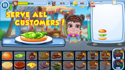 Burger Shop: Fast Food Games Screenshot