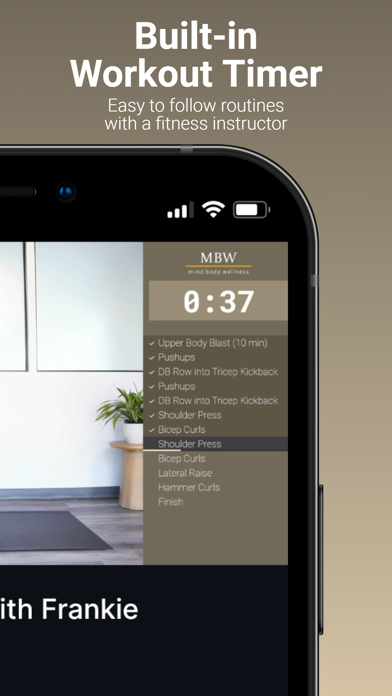 MBW - Mind Body Wellness Screenshot