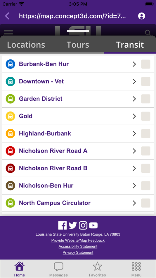 #5. LSU Mobile (iOS) 由: Louisiana State University