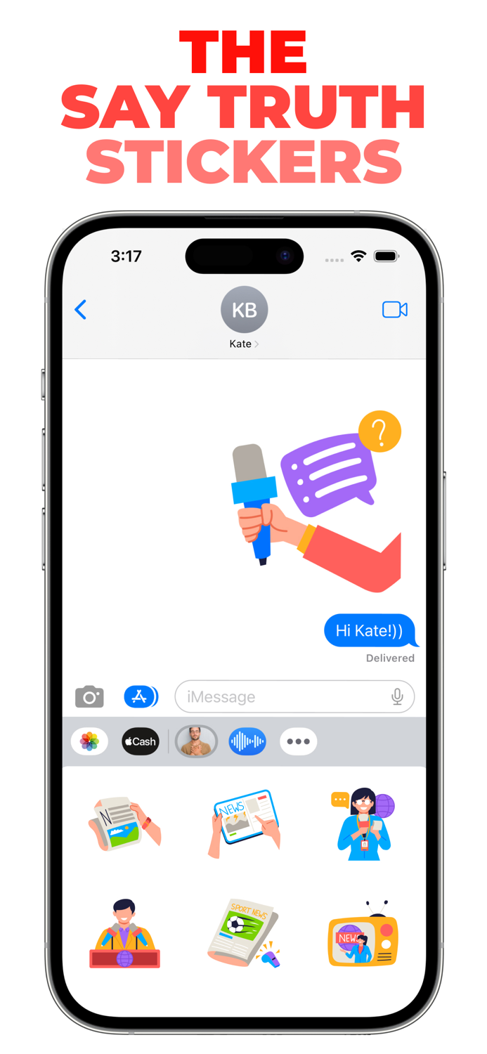 The Say Truth stickers