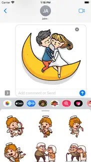 How to cancel & delete together couple stickers 4