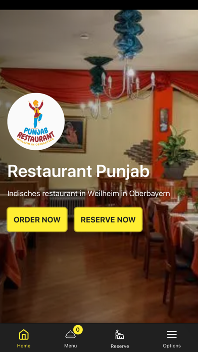 Restaurant Punjab Weilheim Screenshot