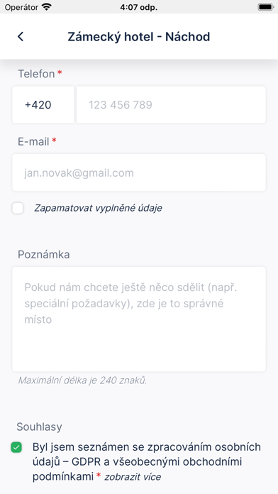 Gastro-Taxi Screenshot