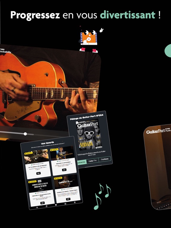Screenshot #5 pour Guitar Part !