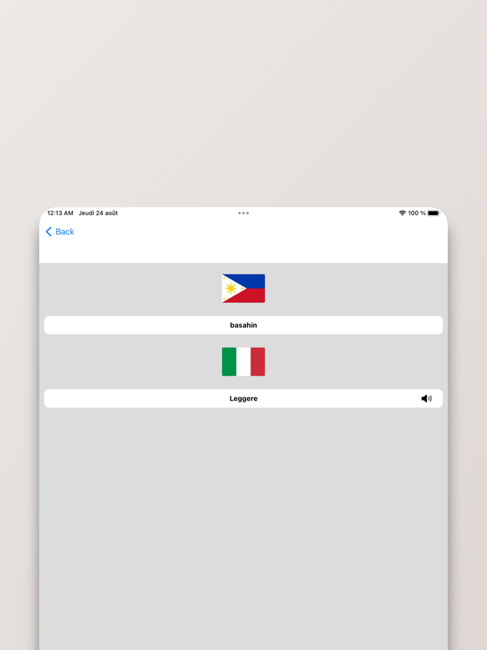 Dizionario Tagalog-Italiano