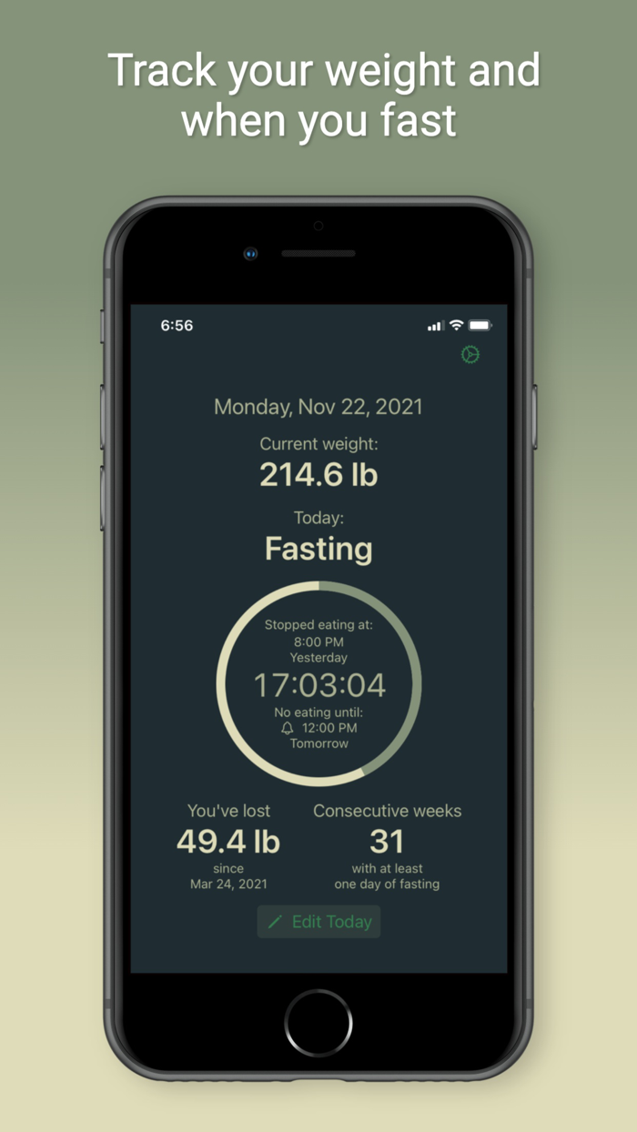 Fasty Fasting Tracker