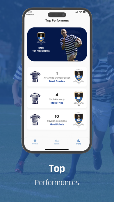 SACS Rugby Screenshot
