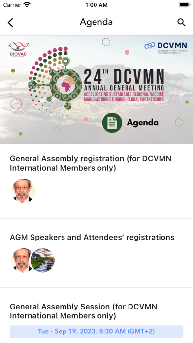 24th DCVMN AGM 2023 Screenshot