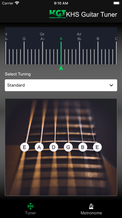 KHS Guitar Tuner Pro Screenshot