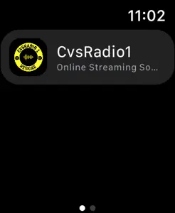 CvsRadio1 Watch screenshot #1 for Apple Watch