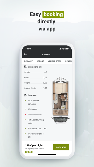 CU | Camper: Book motorhomes Screenshot