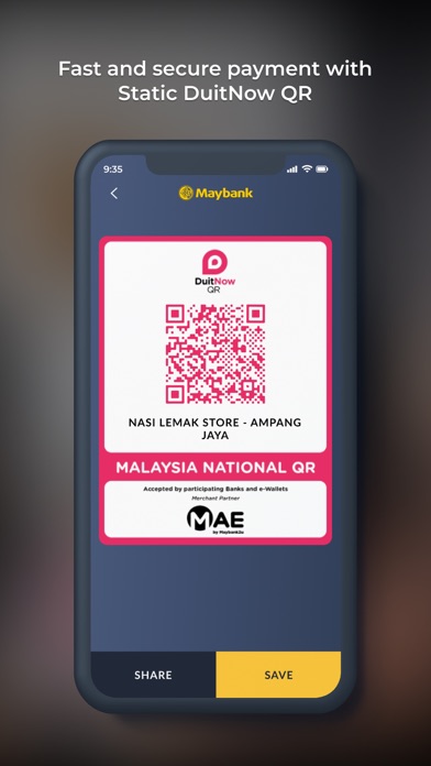 Screenshot #2 pour Maybank QRPayBiz