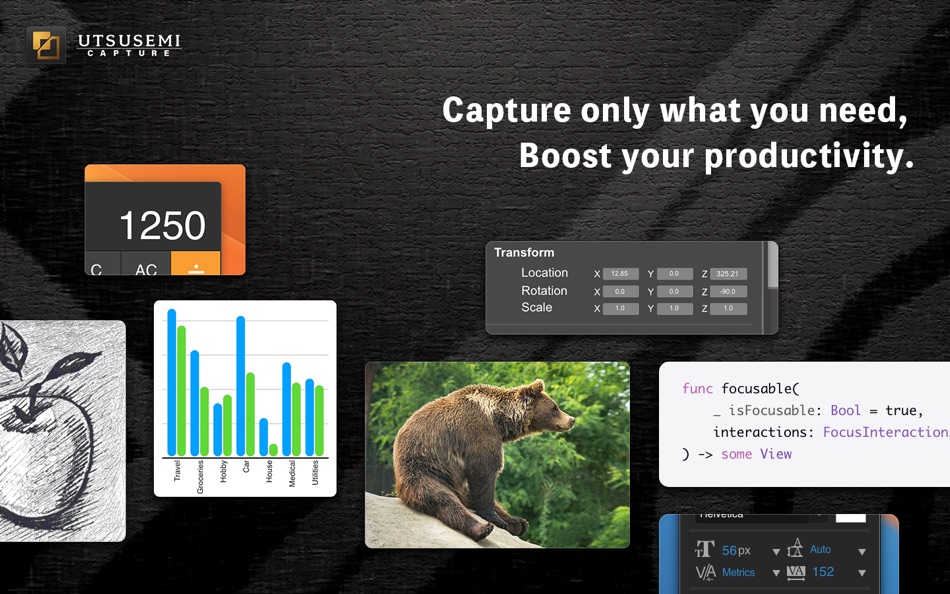 #3. Utsusemi – Quick Ref Capture (macOS) 来自: Monochoria Design Co.,Ltd