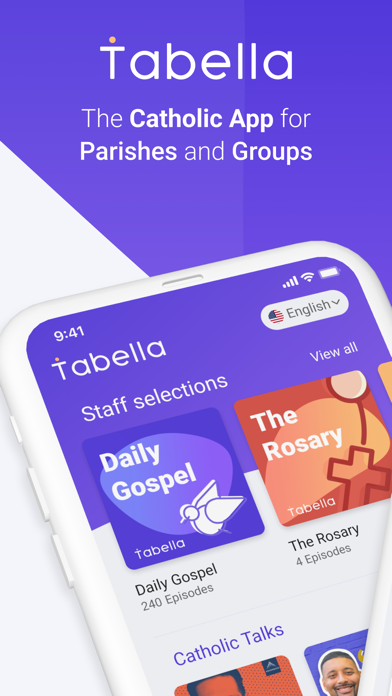 Tabella Catholic App Screenshot