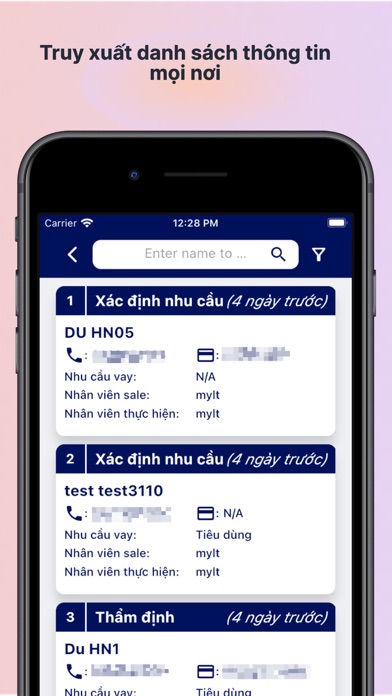 Nexus Sales Screenshot