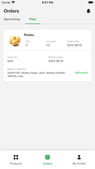 Fresh Cart - Seller Screenshot
