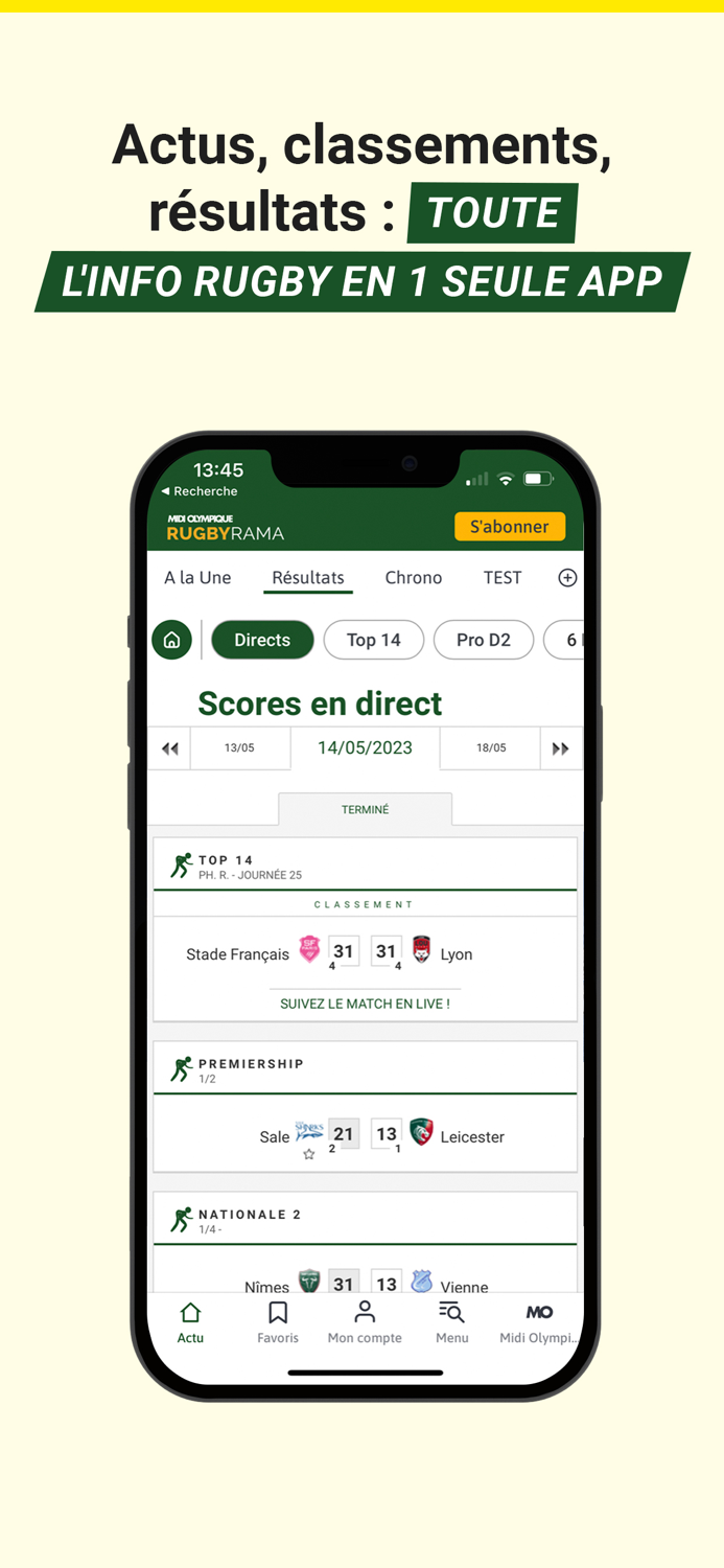 Rugbyrama - Midi Olympique