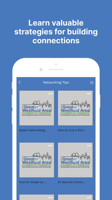 Greater Westfield Area Chamber Screenshot