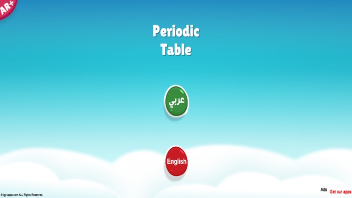 AR 4D Periodic Table