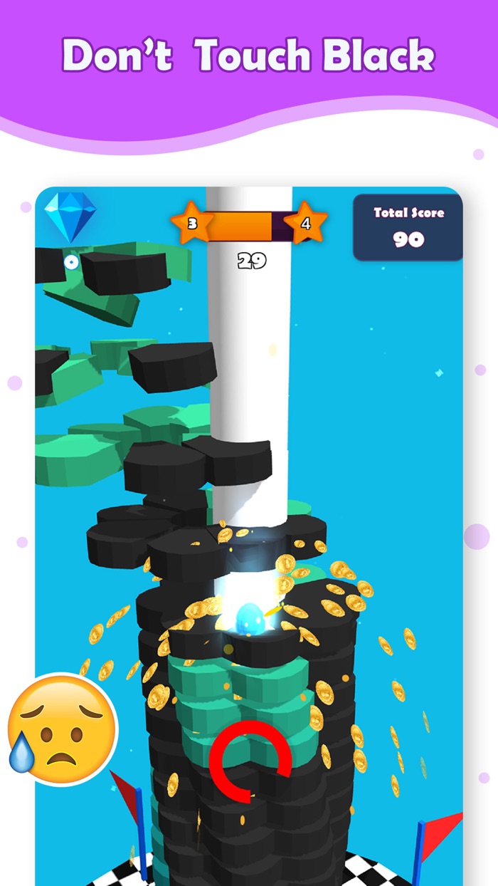 Stack Fall - Helix Ball Jump