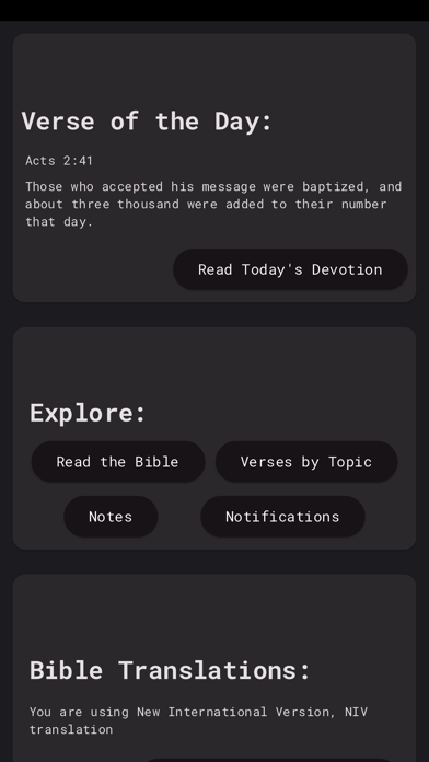 Holy Bible NIV Screenshot 3 - AppWisp.com Holy Bible NIV Screenshot 3 - AppWisp.com