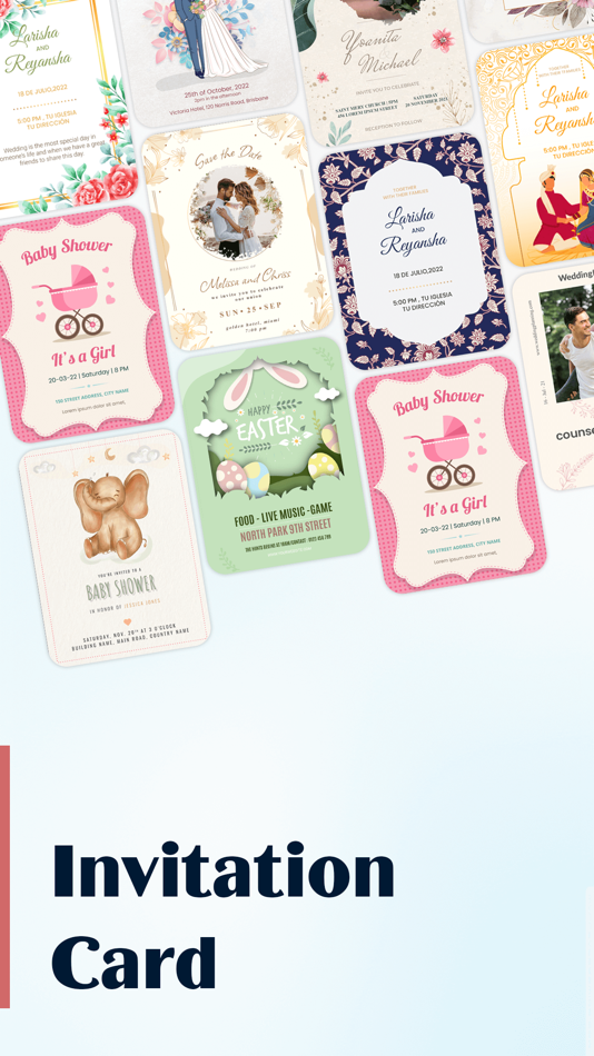 #2. Invite Card - Invitation Maker (iOS) 由: Sapna Chudasama