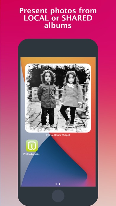 Screenshot #1 pour Photo Album Widget