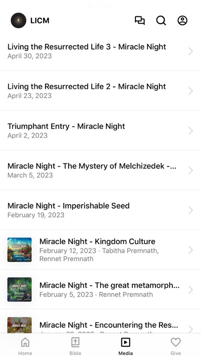 Life is Christ Ministries Screenshot