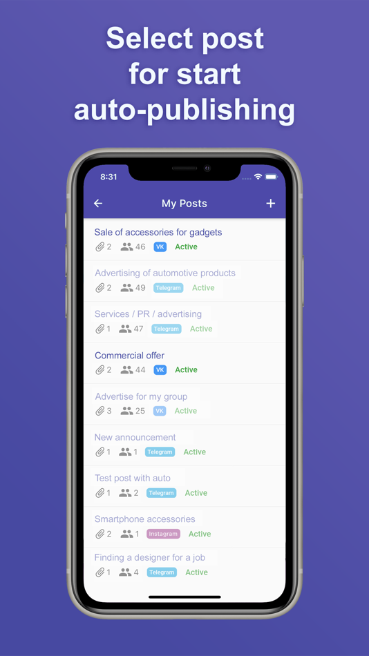 #6. SP: Post maker | Autopost (iOS) 由: Artem Denisov