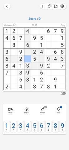 Sudoku - Number Brain Gamesのおすすめ画像1