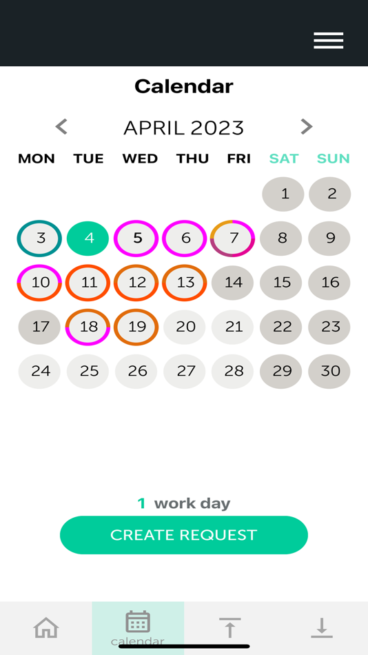 #2. TIMEOFF.GURU (iOS) 由: IBS - BULGARIA EOOD