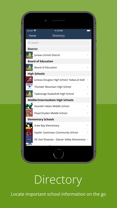 Juneau Borough Schools Screenshot