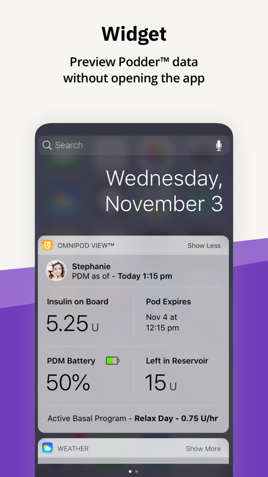 #7. Omnipod VIEW® (iOS) بواسطة: Insulet Corporation